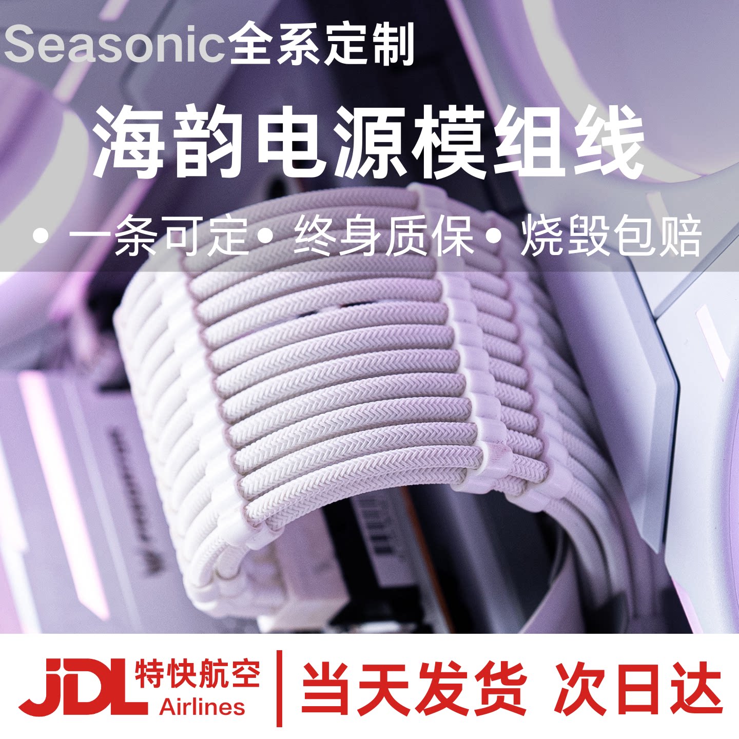 空运发货海韵电源专用定制模组线图片
