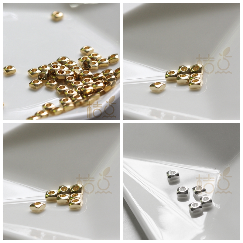 方形隔珠金属珠几何图形