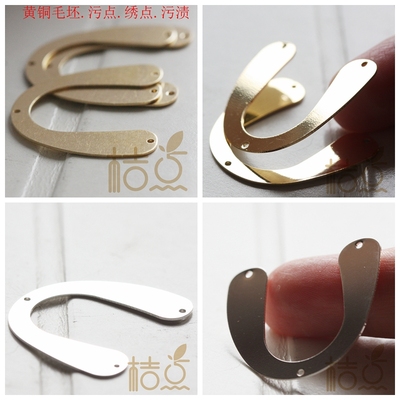 diy饰品几何风铜配件