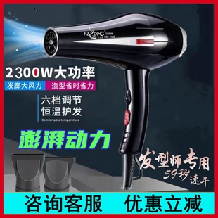 发之鼎7400大功率吹风机发廊专用型冷热风恒温电吹风理发店速干造
