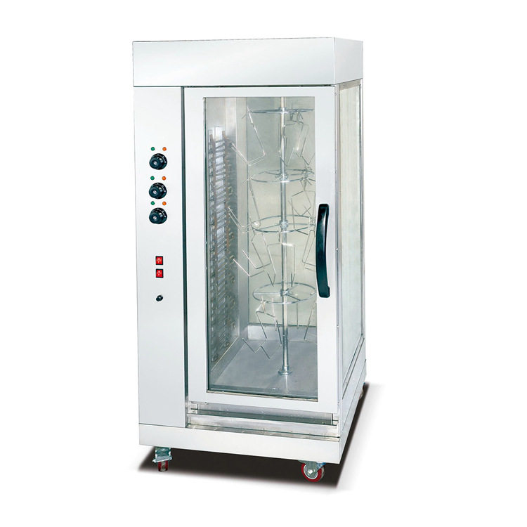 商用立式自动旋转式烤鸭炉 电热大型烤禽箱烤鸡炉烤鸭箱电烤鹅u.