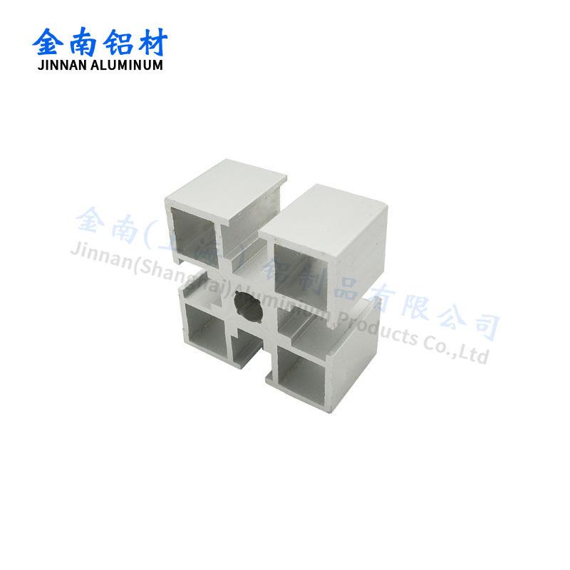 工业铝型材国标5050A铝合金型材50*50重型方管围栏框架机架铝型材