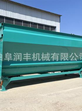 双动力青贮饲料合卧T混式稻草MR拌EEV料机机四角称重日粮混料制备