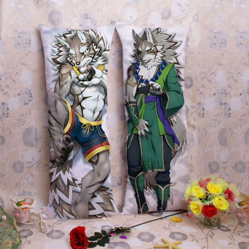 furry兽人向东京放课后 赛特 长等身抱枕来图定制