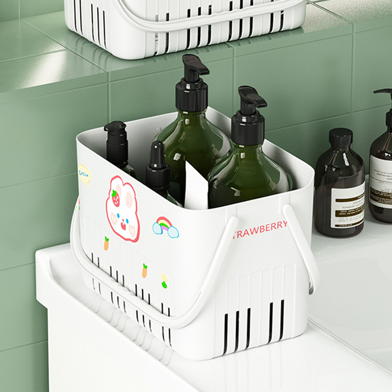 手提洗澡篮塑料卫生间沐浴篮学生澡堂浴室杂物收纳筐洗漱洗浴篮子,收纳整理,其他收纳篮,淘宝优惠券,粉丝福利购,淘宝优惠卷