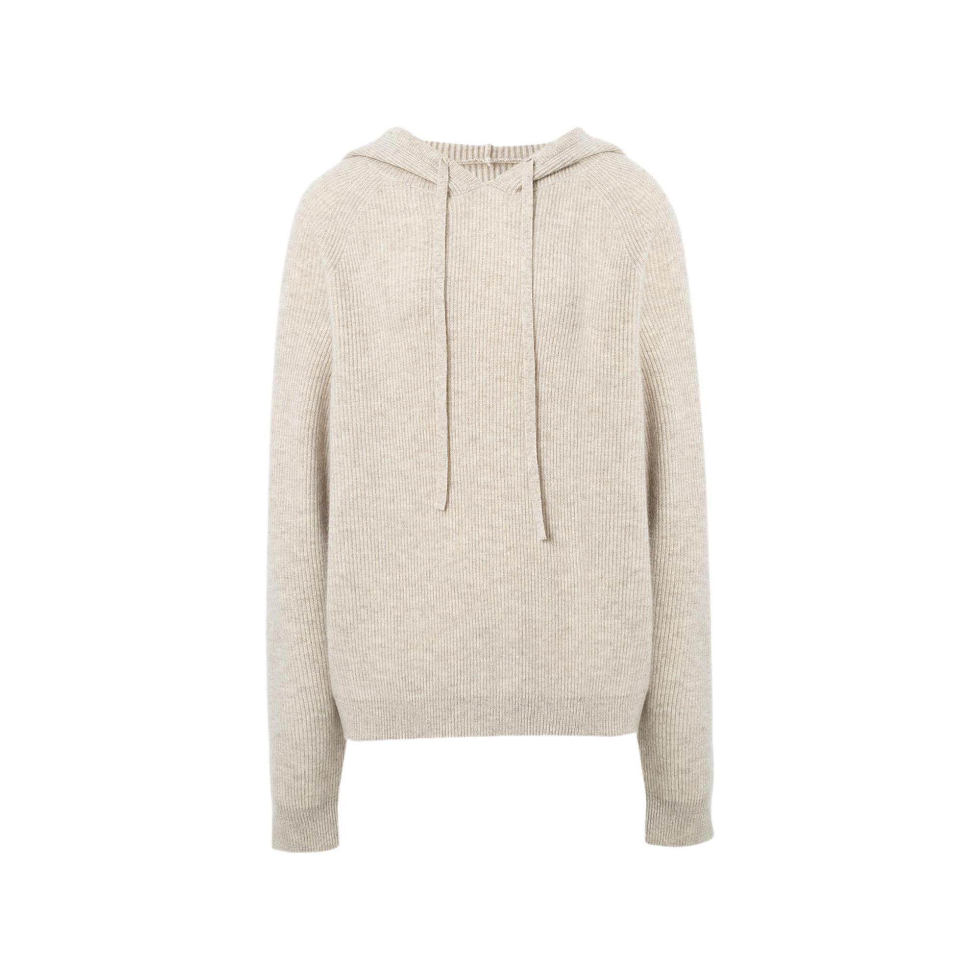 MM麦家100%羊绒连帽质感奢华针织衫商场同款25秋冬新款5GA133282Q