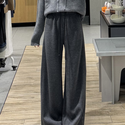 【商场同款】MM麦家2025秋冬季新款百搭时尚高腰长裤子5GA152611
