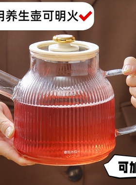 通用2025新款养生壶纯玻璃家用多