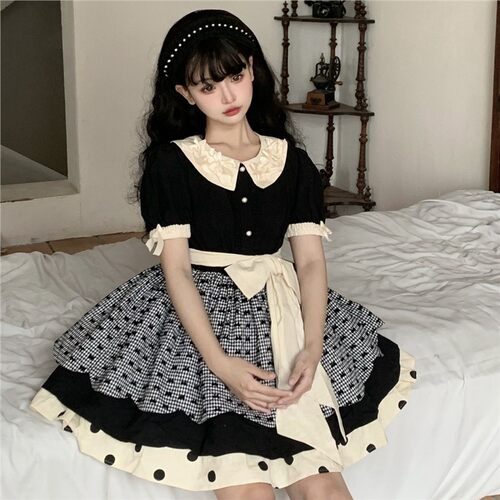 桃桃苏打珍妮doll感洛丽塔裙
