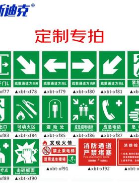 海斯迪克HKL-1079定制专拍不锈钢铝板亚克力不干胶PVC材质标识牌