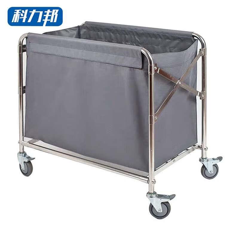 科力邦(Kelibang)布草车清洁双边布草车折叠款KB1300灰色(个)