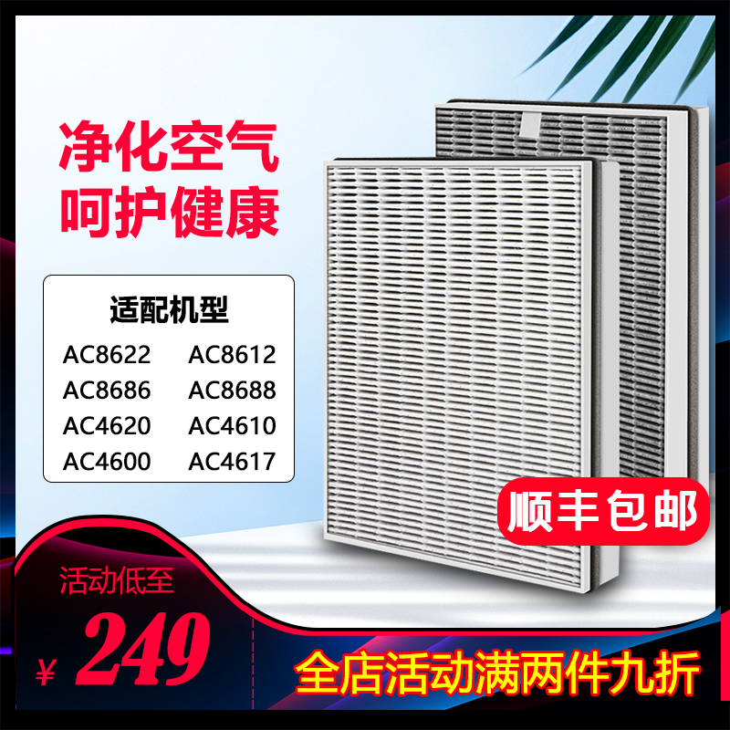 适配飞利浦空气净化器过滤网