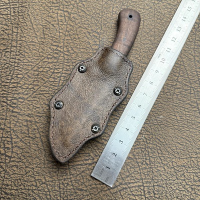 Winkler Knives 美国温克勒蓝山猎人露营刀手工一体龙骨刀套刀鞘