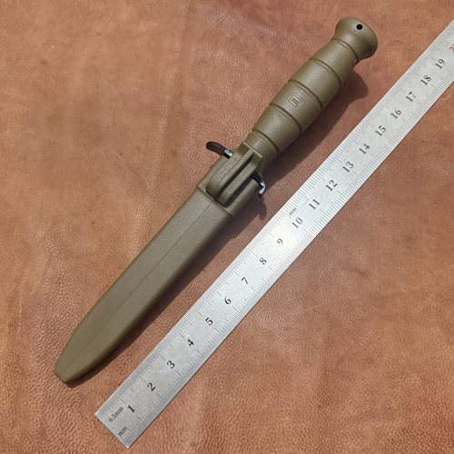 奥地利进口GLOCK格洛克81背齿户外战术直刀套野外丛林求生刀鞘