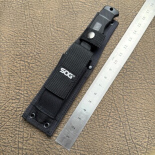 美国正品SOG索格m37战术海豹野营高硬度 刀便携锋利求生刀套刀鞘