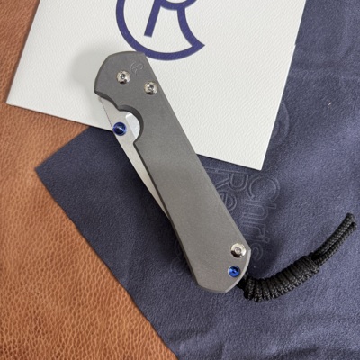 Chris Reeve美国克里斯里夫CR31大沙MagnaCut钢材 蓝色单推破窗器