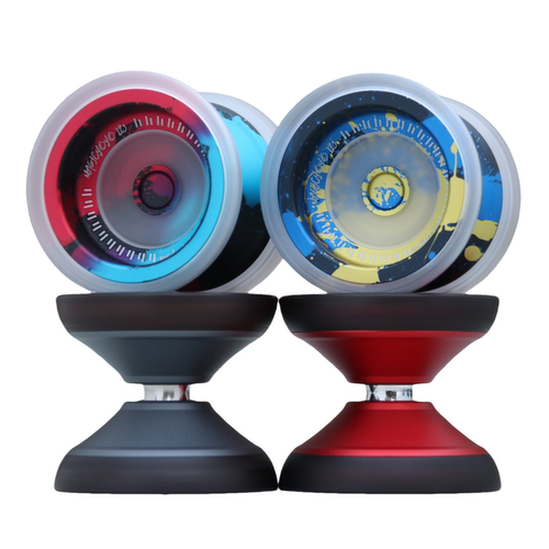 悠悠球 V13 三结构PC外环顶指DNA竞技 鬼手专业比赛花式溜溜球1A