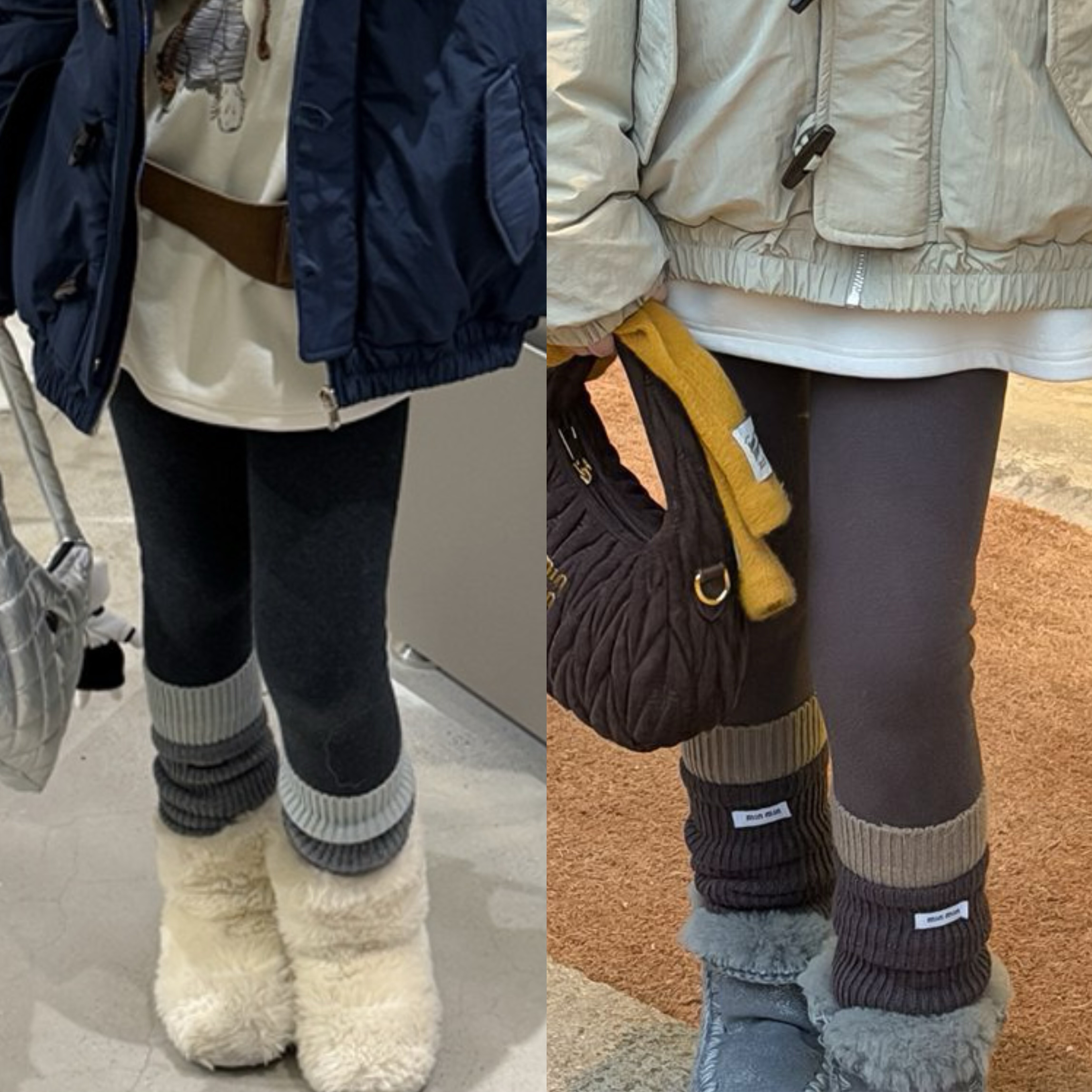 韩版打底裤2025冬款女童加绒加厚弹力小棉裤儿童针织袜套打底裤