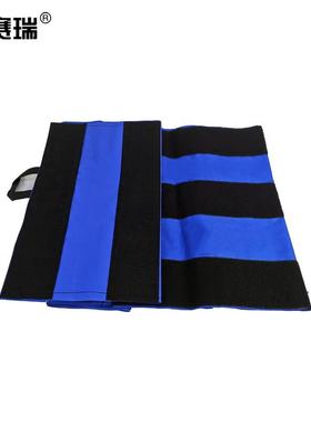 安赛瑞卡板绑带魔术贴捆绑带托盘周转弹力绷带49×460cm蓝色16185