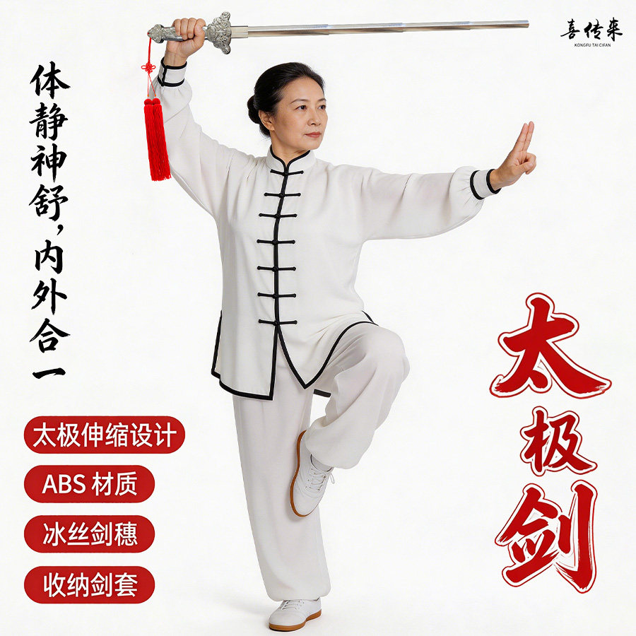 可伸缩太极剑无数太极专用伸缩剑图片