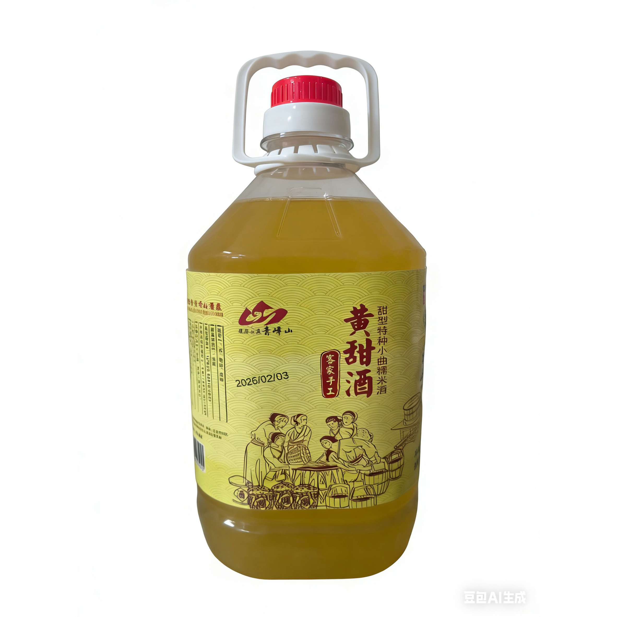 青嶂山南雄客家手工黄酒5斤
