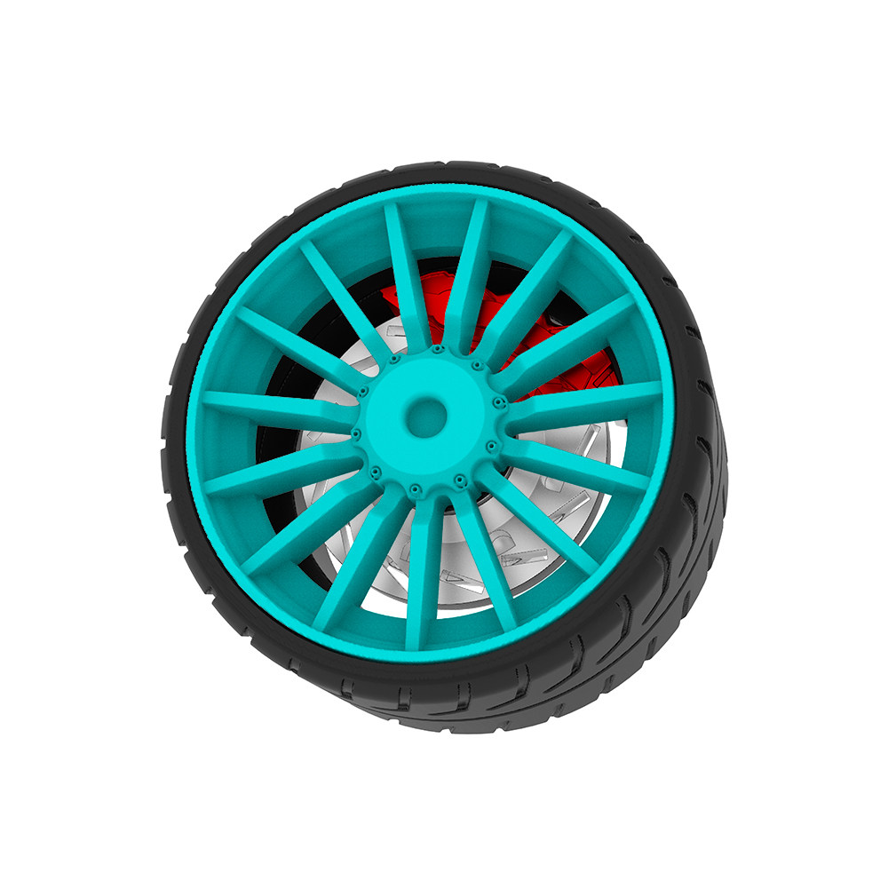 10.5mm 1/64 BBS LM 小比例汽车模型动态德芙轴承轮毂图片