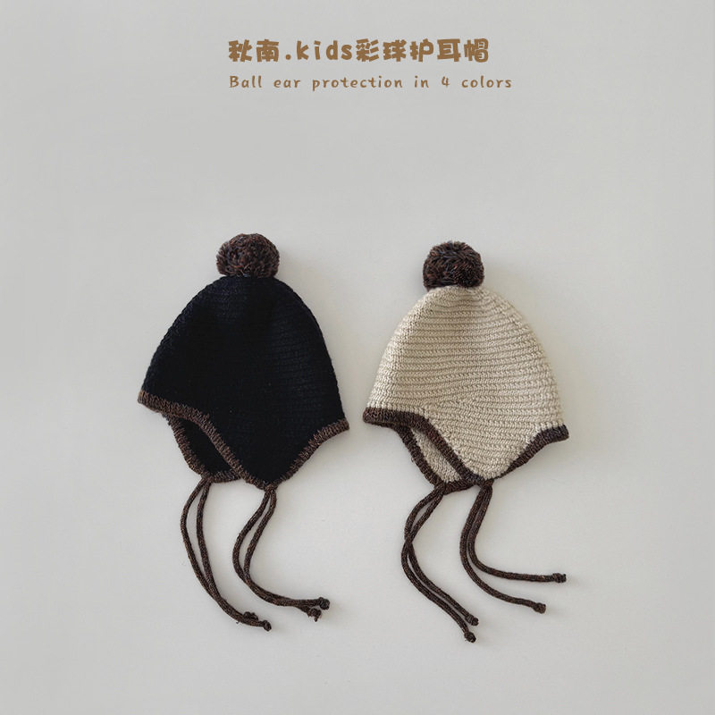儿童帽子秋冬新款男女童套头帽保暖宝宝针织毛线帽户外护耳包头帽,童装/婴儿装/亲子装,帽子,淘宝优惠券,粉丝福利购,淘宝优惠卷