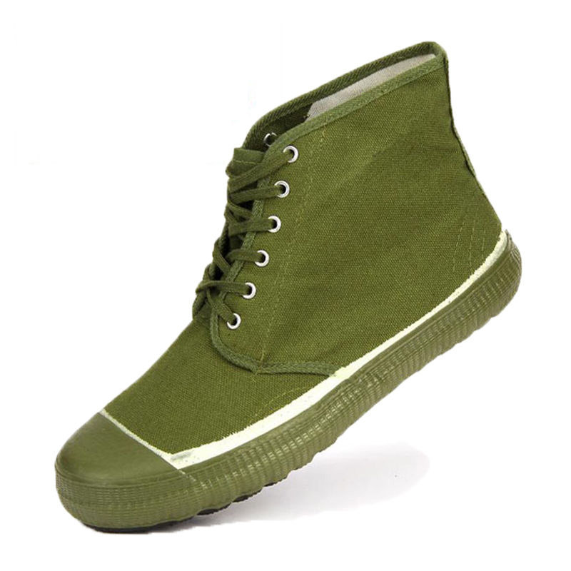 2021年正品3517劳保球鞋低帮男农田休闲帆布防护胶鞋高帮军解放鞋