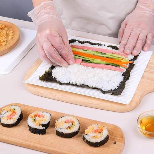 食品级寿司卷帘自制饭团紫菜包饭不粘模具便携厨房工具实用礼品