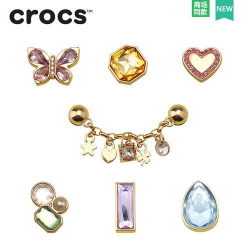 crocs卡骆驰洞洞鞋扣智必星配饰