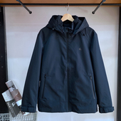 男士 保罗彼得 秋季 2024新款 可拆卸帽羽绒服DMDD75790休闲 专柜正品