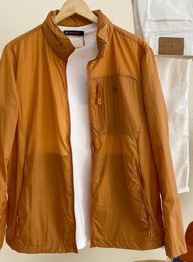 保罗彼得男士新款防晒夹克UPF50+隐藏式连帽防紫外线RRFBJ00481