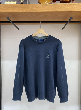 保罗彼得男士针织衫 专柜同款正品秋冬厚款打底毛衣MLCD39590