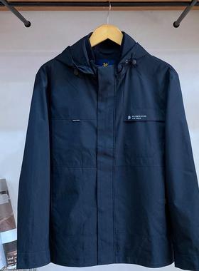 保罗彼得 男士夹克外套 连帽 专柜正品 休闲 薄款 秋季 REDC76000