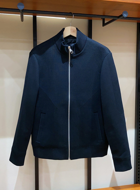 保罗彼得  专柜正品 2024新款秋季  男士立领夹克外套  FADC76470