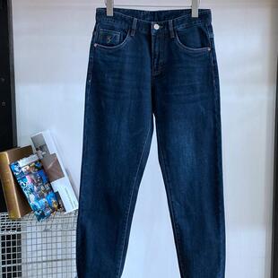 专柜正品 休闲牛仔裤 微弹面料 舒适 KEDC19840 保罗彼得 时尚 男式