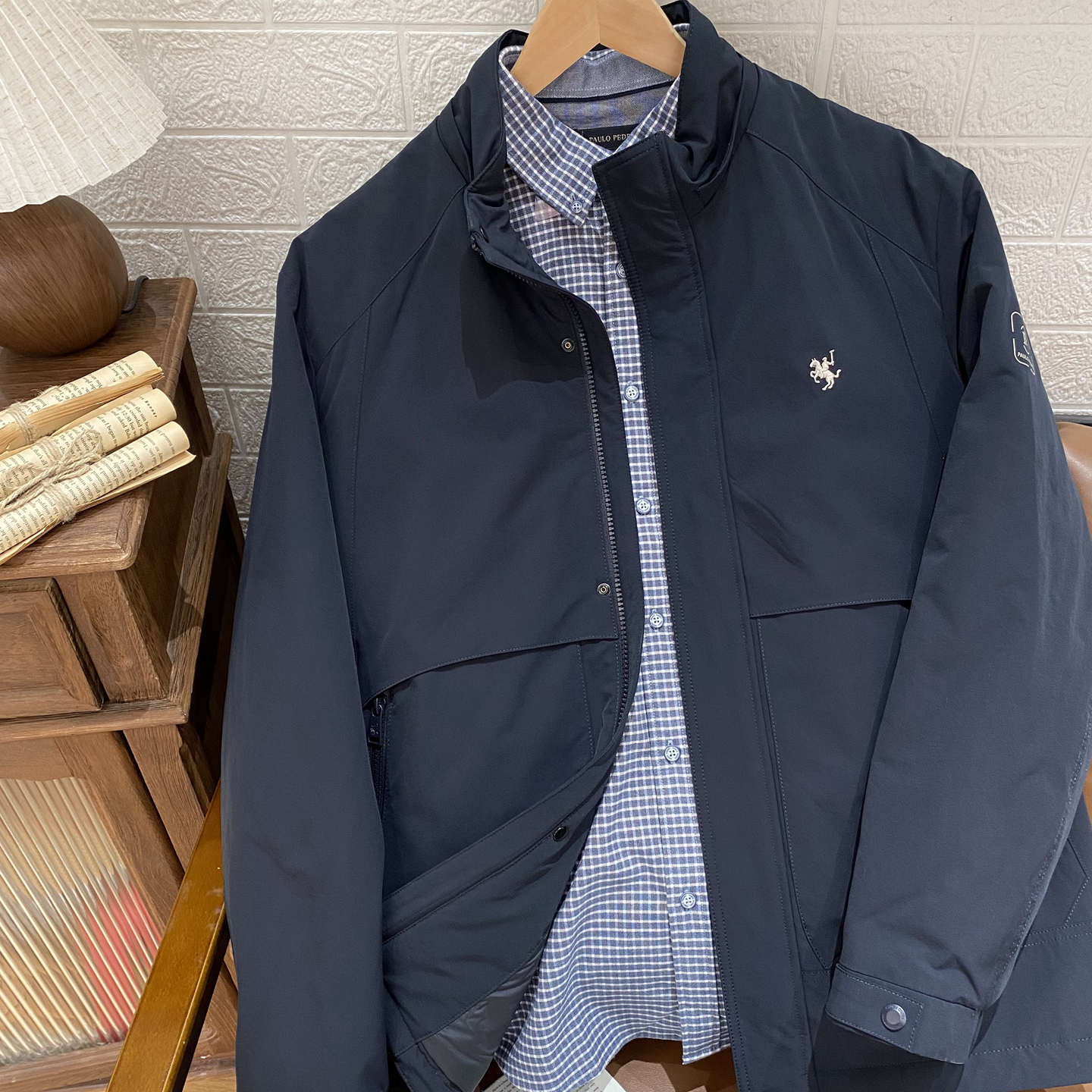 男士90绒鸭绒羽绒服商务休闲工装