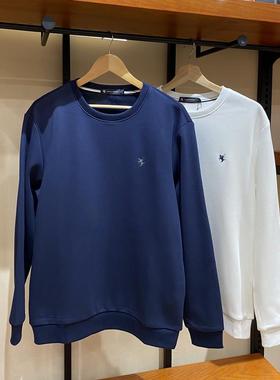 保罗彼得正品 专柜加绒 百搭休闲圆领 卫衣男士新款舒适ZCDD49181