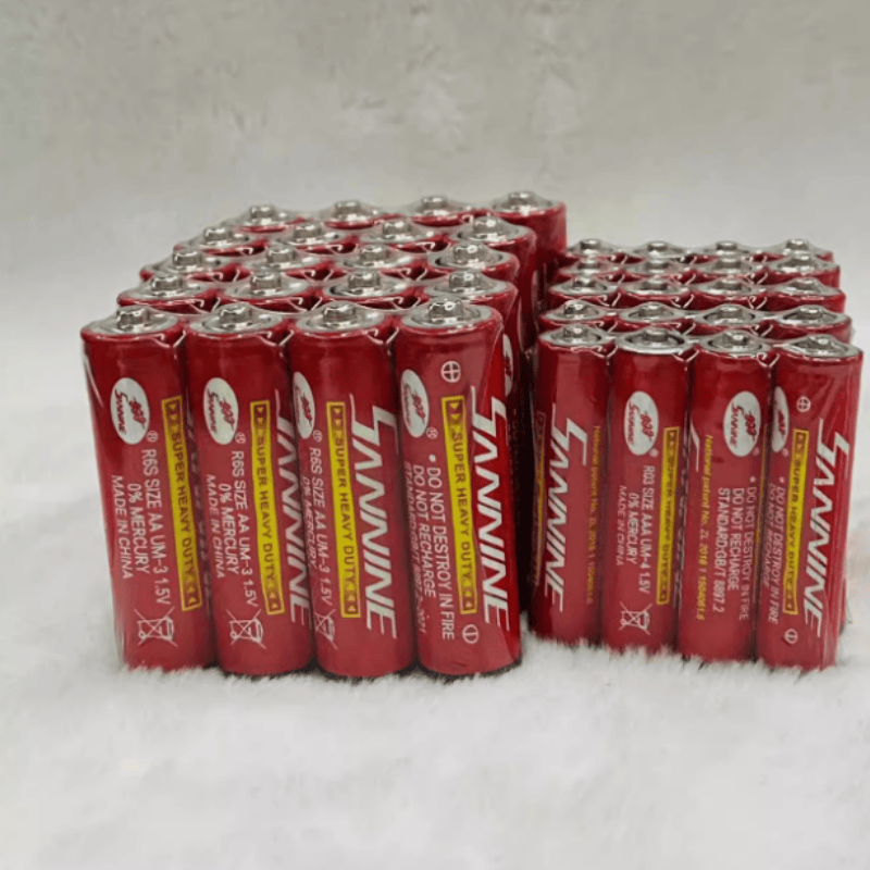 包邮正品三九999SANNINE5号AA/7号AAA碳性电池玩具计算器1.5V