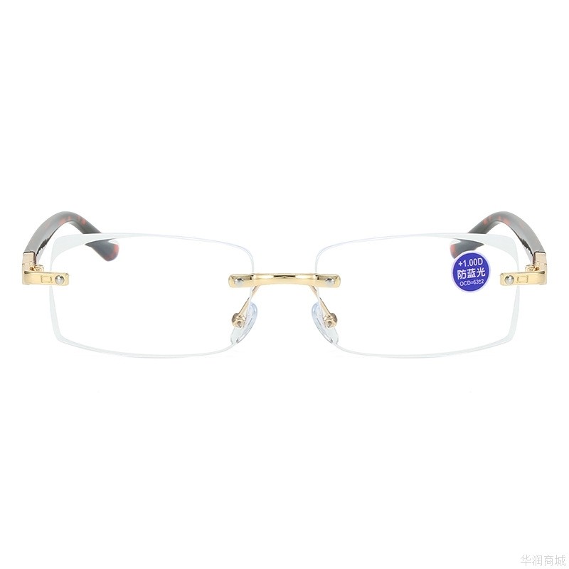 新款钻石切边老花镜防蓝光无框老花眼镜跑江湖地摊展销老光镜,ZIPPO/瑞士军刀/眼镜,老花镜,淘宝优惠券,粉丝福利购,淘宝优惠卷