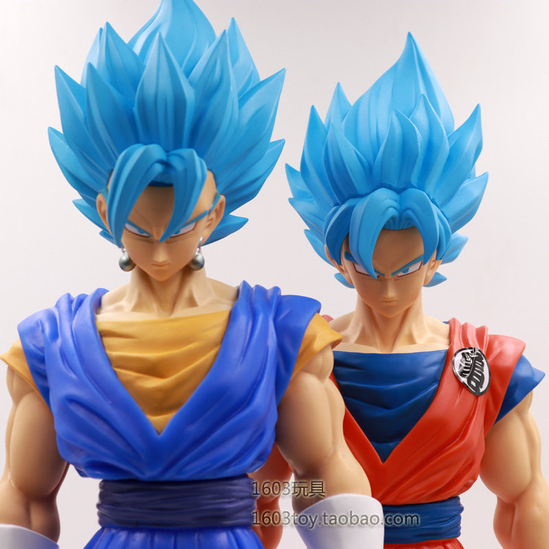 七龙珠手办超级赛亚人蓝发贝吉塔孙悟空人偶公仔模型生日礼物男生