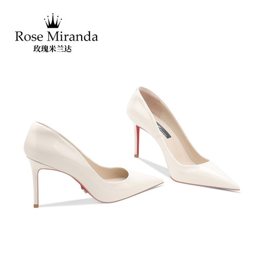玫瑰米兰达RoseMiranda高跟鞋单鞋尖头细跟性感单鞋女