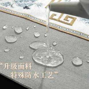 禅意茶台防水茶席布艺桌布轻奢高端茶几茶桌电视柜垫布 桌旗新中式