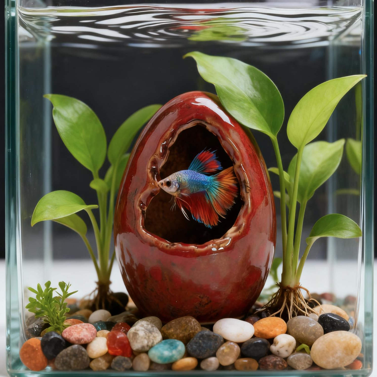 斗鱼躲避洞屋恐龙蛋造型陶