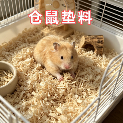仓鼠专用垫材木屑爬宠饲养箱垫料保温取暖木屑白杨木纤维无尘