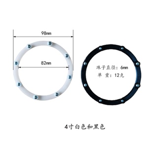 8寸塑胶转盘展示架360°旋转底座手动调料架工作台转盘 现货直销2
