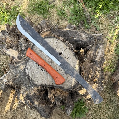 新星李大米农具安大略12剁铁板DIY淬火不开刃2.3毫米高硬度60hrc