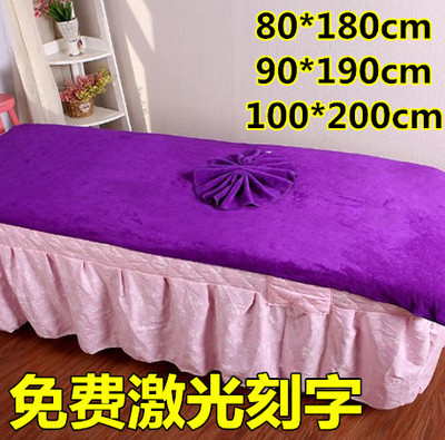 柔软吸水床单加大美容院浴巾