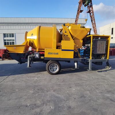 concrete mixer with pump JBS40R搅拌拖泵 mixer 混凝土搅拌地泵