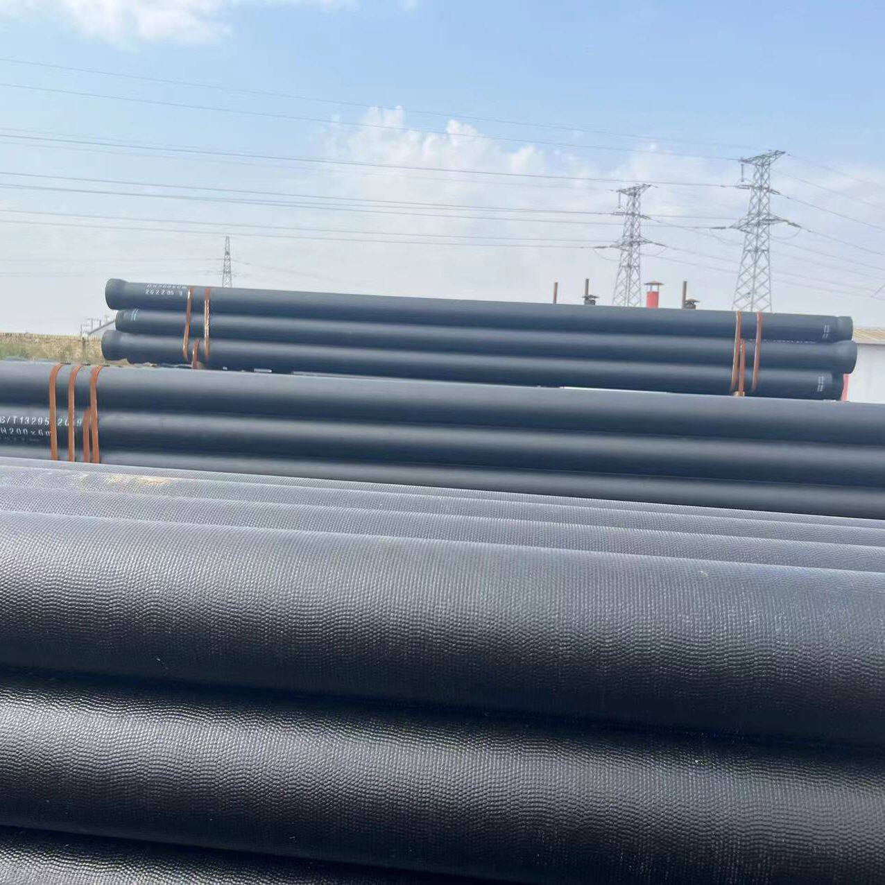 市政建筑工程用管 DN200大口径小区供水排污球墨管K9级给水球墨管